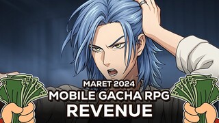 HSR Untung Gede? One Punch Man World Turu? Game Husband? | Revenue March 2024