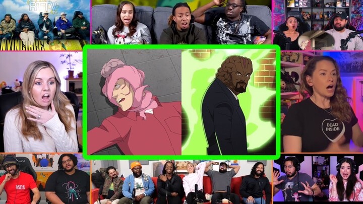YouTubers React To Sequid Ending & Post Credit Scene | Invincible S2 Ep 6 End Scenes Reaction Mashup