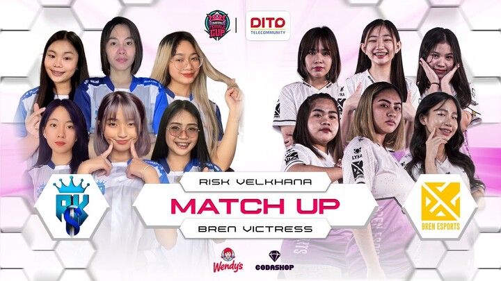 Risk Velkhana vs Bren Victress Game 3 Grandfinals Just ML Female Cup BO5  | Mobile Legends