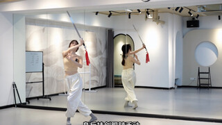 Classical Sword Dance Technique Combination 1: How to Use the Sword-Pan Sword, Sword-Liang, Sword-Gu