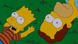 Billie Eilish, Khalid—lovely Bart Simpson