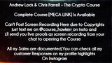Andrew Lock & Chris Farrell  course  - The Crypto Course download