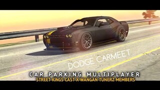 Dodge Carmeet in Car Parking Multiplayer