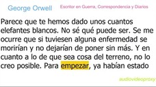 George Orwell - Escritor en Guerra, Correspondencia y Diarios 2/5