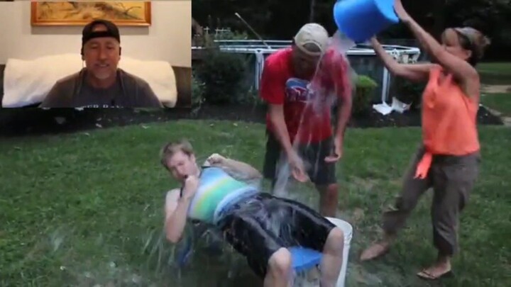 The Real ALS Ice Bucket Challenge Uncle Larry's Reaction