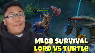 MLBB SURVIVAL CHALLENGE LORD VS TURTLE PARODY