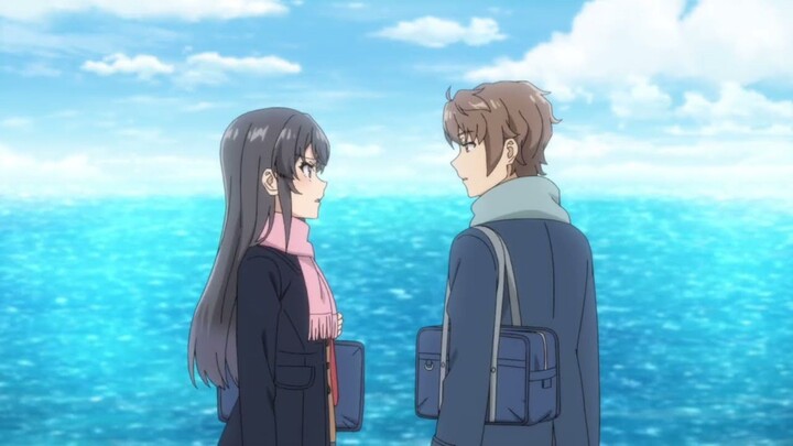 Anime Rascall does not dream mc ini menyembunyikan perasaannya dg sakit hati🔥😭( Lycris x AMV)#