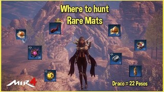 Mir4 Hunting Rare Materials ( Tagalog )