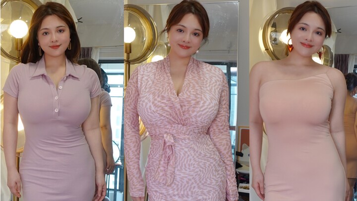 155/110 75F three skirts that are slightly plump and have big breasts and show off the figure!