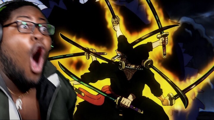 ZORO VS KAIDO THE DEMON KING OF DURAG IS HERE HEADPHONE WARNING!!! | ONE PIECE EPISODE 1027 REACTION