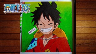 HOW TO COLORING Monkey D. Luffy [One Piece] 👒