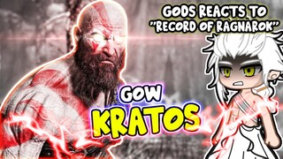 Gods React To "Kratos" GOW |Record of Ragnarok| || Gacha Club ||