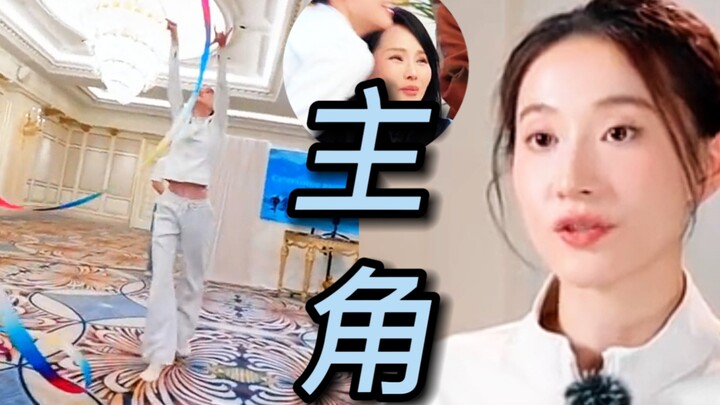 Zhang Doudou confidently takes to rhythmic gymnastics once again! She credits gymnastics for transfo