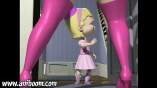 Girl mistakes Prostitute for Clown - Funny Animation by Michael Varnum