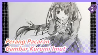 [Perang Pacaran] Gambar Kurumi Tokisaki Imut Dengan Pensil_2