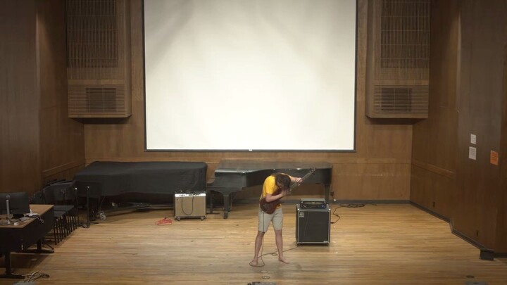 SFI/ILS (2024), solo e-bass performance - Caio Costa Campos