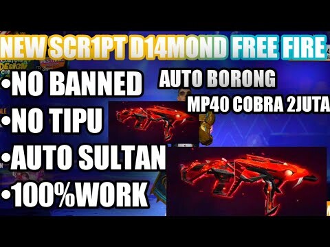 NEW SCRIPT DIAMOND FREE FIRE TERBARU 2021 , NO BANNED , NO TIPU , BISA BELI , AUTO SULTAN-FREE FIRE