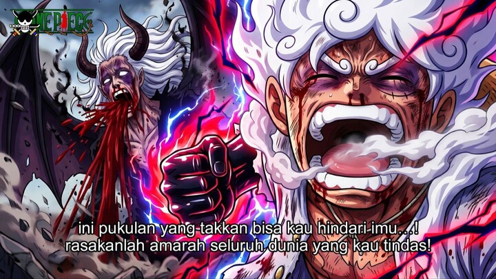 FULL ONE PIECE 1186 – LEBIH KUAT DARI BAJRANG GUN! IMU AKHIRNYA TUMBANG KENA 1 PUKULAN MAUT LUFFY