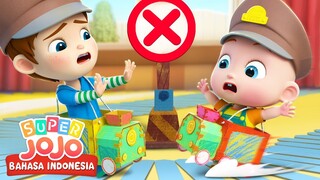 Hati-hati, Kereta Kecil Akan Datang! | Tips Keamanan Untuk Anak | Super JoJo Bahasa Indonesia