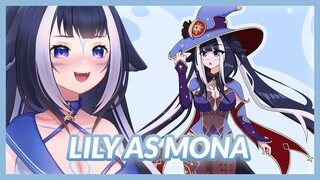 is Lily going to cosplay as Mona from Genshin Impact?