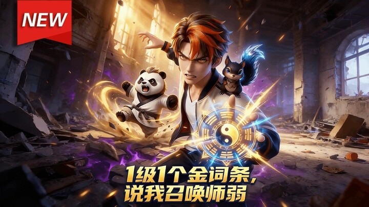 Level 1 with one golden skill slot—tell me I'm a weak summoner.