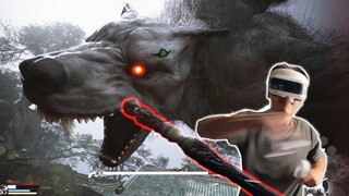 Black Myth: Wukong VR + motion-sensing combat! The real first-person destined one!