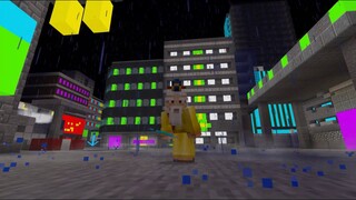 Minecraft / The Best Futuristic Shoot 'Em Up In Minecraft | Cyber City By Rareloot Part 1