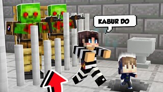 KITA KABUR DARI PENJARA PENUH ZOMBIE PALING HORROR DI MINECRAFT!!!