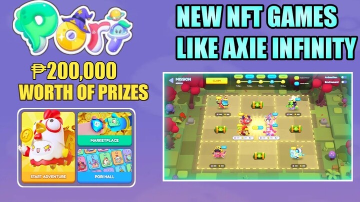 PORIVERSE - PLAY TO EARN NFT GAME LIKE AXIE INFINITY (TAGALOG)