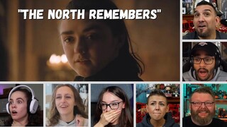 Reactors Reaction to ARYA STARK Killing House Frey | "The North Remembers" | Game of Thrones 7x1