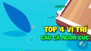 Play Together | Top 4 Địa Điểm Và Vị Trí Câu Cá To Cày Tiền Tốc Độ | Kinh Nghiệm Mở Thỏ Hiếm