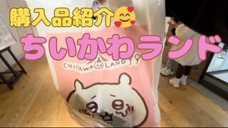 【購入品紹介】初めてちいかわランドでお買い物したよ🛍