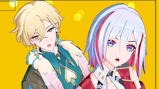 [ Honkai Impact : Star Dome Railway MMD/Gold Dust & Topaz] Let's see who is obsessed