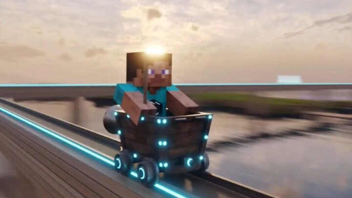 Tàu điện ngầm nhanh nhất trong Minecraft.