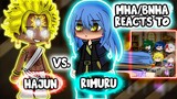MHA/BNHA Reacts to Rimuru Tempest VS. Hajun || Gacha Club ||