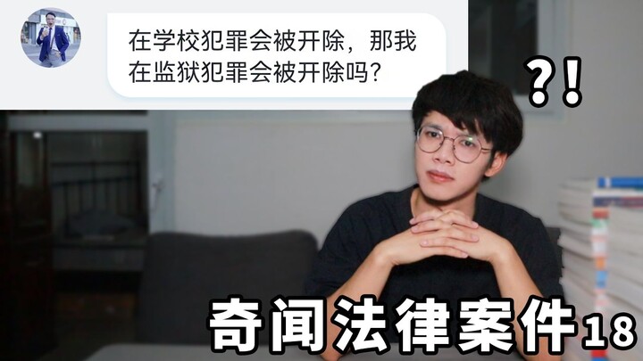 在学校犯罪会被开除，那在监狱犯罪会被开除吗？【奇闻案件大赏：翼刀说刑法18】