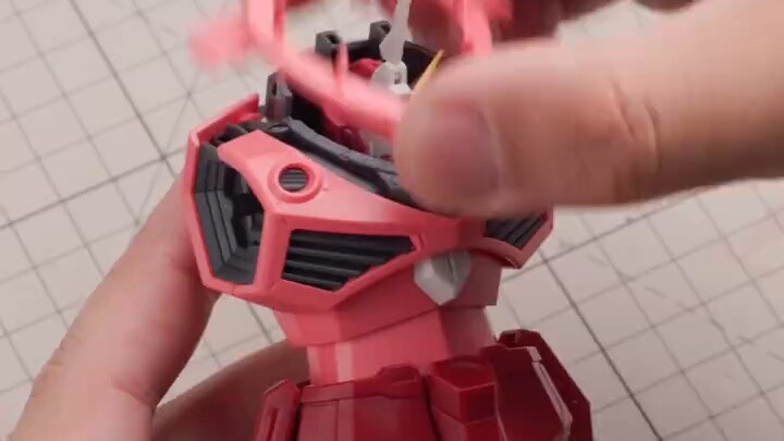 This justice in the crab shell is too low! I will repaint it!