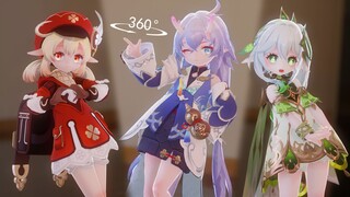 【360° panoramic VR】The little cutie is actually right next to me!