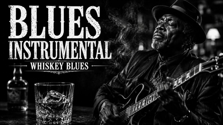 🥃 Relaxing Whiskey Blues 4 Hours | Smooth Slow Blues & Vintage Rock Ballads Mix