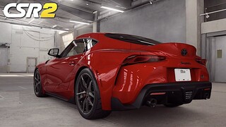 Toyota GR Supra Unlocked for Free - CSR Racing 2