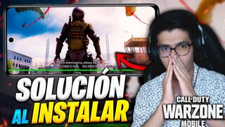 SOLUCIÓN a TODOS LOS ERRORES al INSTALAR WARZONE MOBILE y DESCARGAR | BETA | Lobo Jz