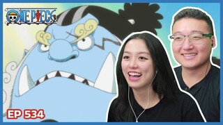 JIMBEI IS BACK!!! 😄 | One Piece Episode 534 Couples Reaction & Discussion