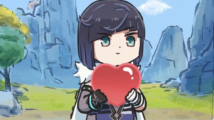 [Genshin Impact Comic] Episode 9 (Part 2) Shinkaku's Love (Weak-Hearted True Lord)