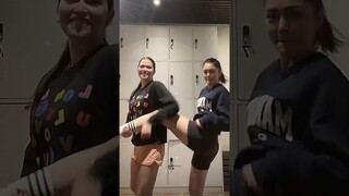 GRABE!! ANG KULIT NAMAN NG DANCE MOVES NG MAG BFF NA TOH! #kimchiu #belapadilla #shorts #fyp #dance