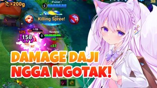 GILA DAMAGE DAJI NGGA NGOTAK! - Honor Of Kings