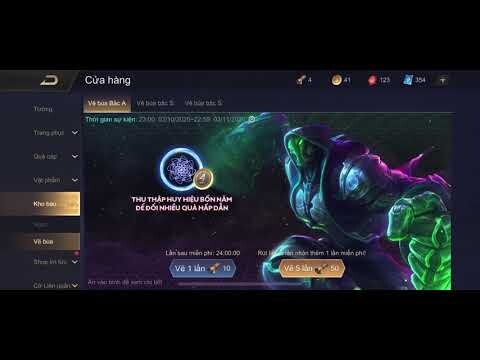 Liên Quân Mobile-Cách săn skin tinh hệ VQ 12ô với số quân huy siêu rẻ,cực kì đáng xem #minhcules#AOV