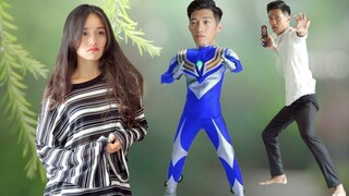 Tiểu Thư Và Chuyện Tình Với Siêu Nhân Gao Xanh Trở Về Từ Tương Lai | Phim Ngắn Hài Hước Gãy TV