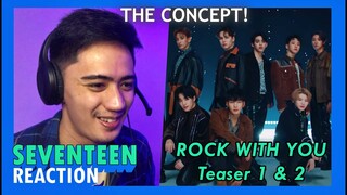 SEVENTEEN (세븐틴) 'Rock with you' Official Teaser 1 & 2 REACTION
