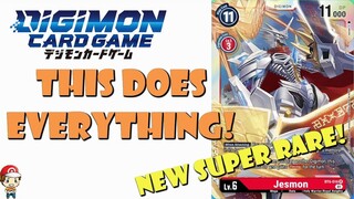 Jesmon Looks Amazing! It Does Everything! New Super Rare Lv.6! (Digimon TCG - BT6: Double Diamond)