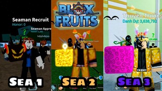 Roblox-Cách Sở Hữu Trái Ác Quỷ Xịn Ở Từng Sea 1,2,3 | Blox Fruit